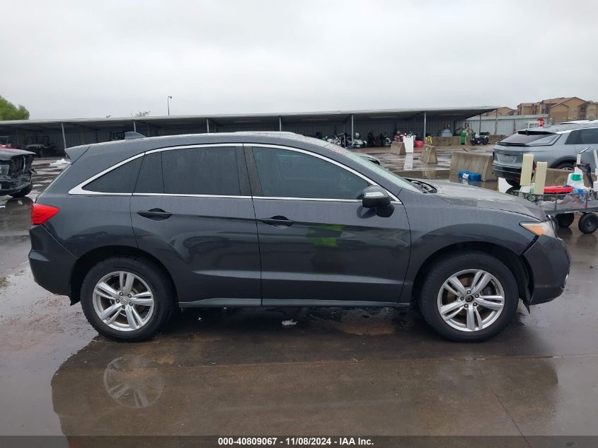 2014 Acura Rdx VIN: 5J8TB4H50EL018116 Lot: 40809067