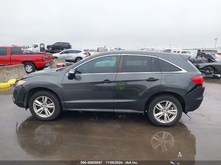 2014 Acura Rdx VIN: 5J8TB4H50EL018116 Lot: 40809067