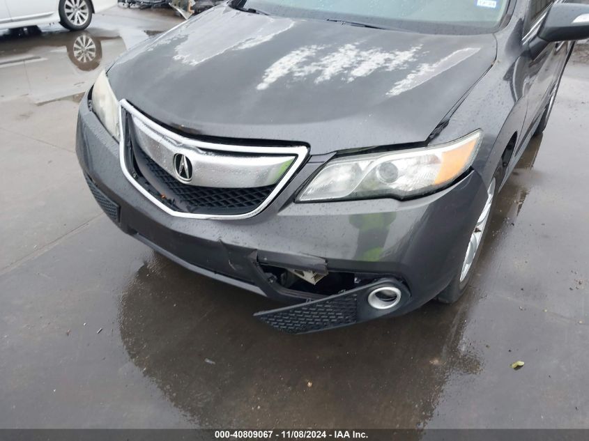 2014 Acura Rdx VIN: 5J8TB4H50EL018116 Lot: 40809067