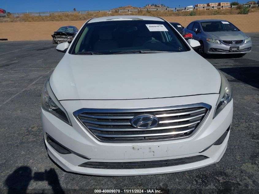 2016 Hyundai Sonata Se VIN: 5NPE24AF2GH269544 Lot: 40809070