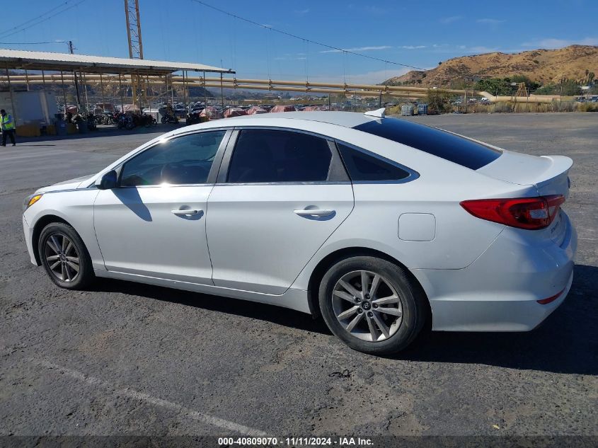 2016 Hyundai Sonata Se VIN: 5NPE24AF2GH269544 Lot: 40809070