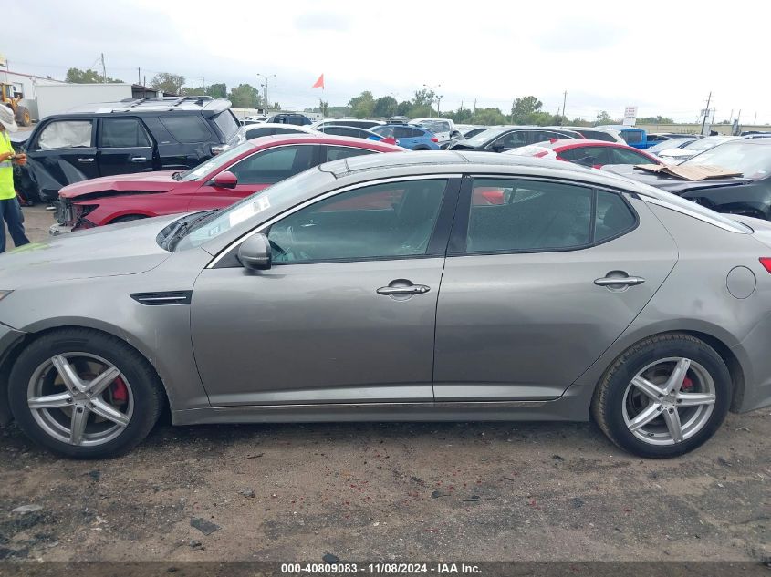 2013 Kia Optima Sx VIN: 5XXGR4A64DG106552 Lot: 40809083