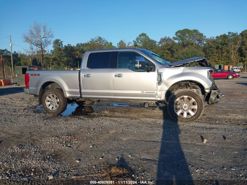 2022 Ford F-250 Platinum VIN: 1FT8W2BT0NED07845 Lot: 40809091