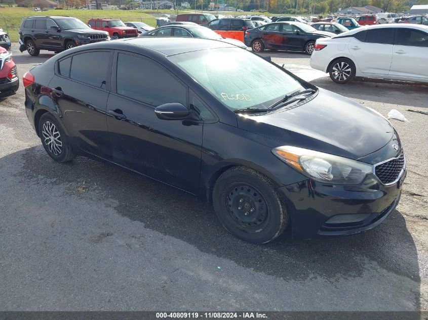 VIN KNAFX4A66F5391390 2015 KIA Forte, LX no.1