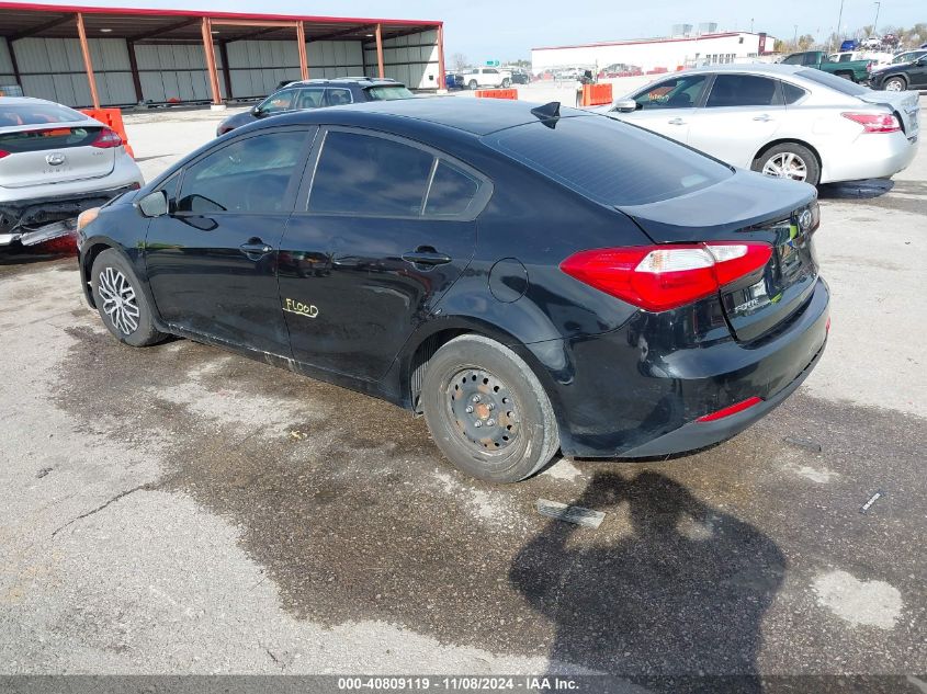 VIN KNAFX4A66F5391390 2015 KIA Forte, LX no.3