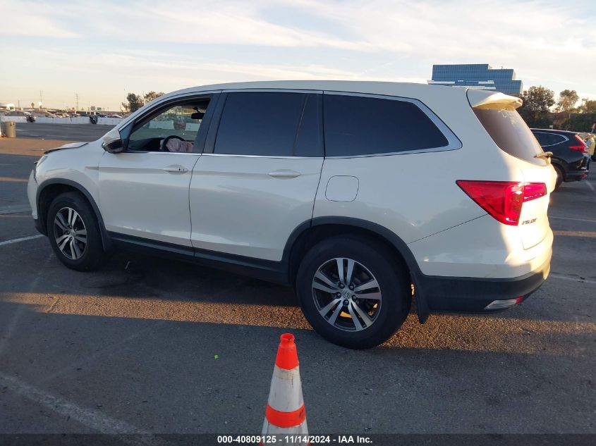 2018 Honda Pilot Ex VIN: 5FNYF5H31JB023691 Lot: 40809125