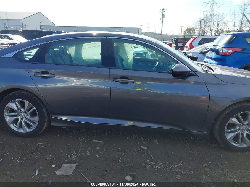 2018 Honda Accord Lx VIN: 1HGCV1F19JA095451 Lot: 40809131