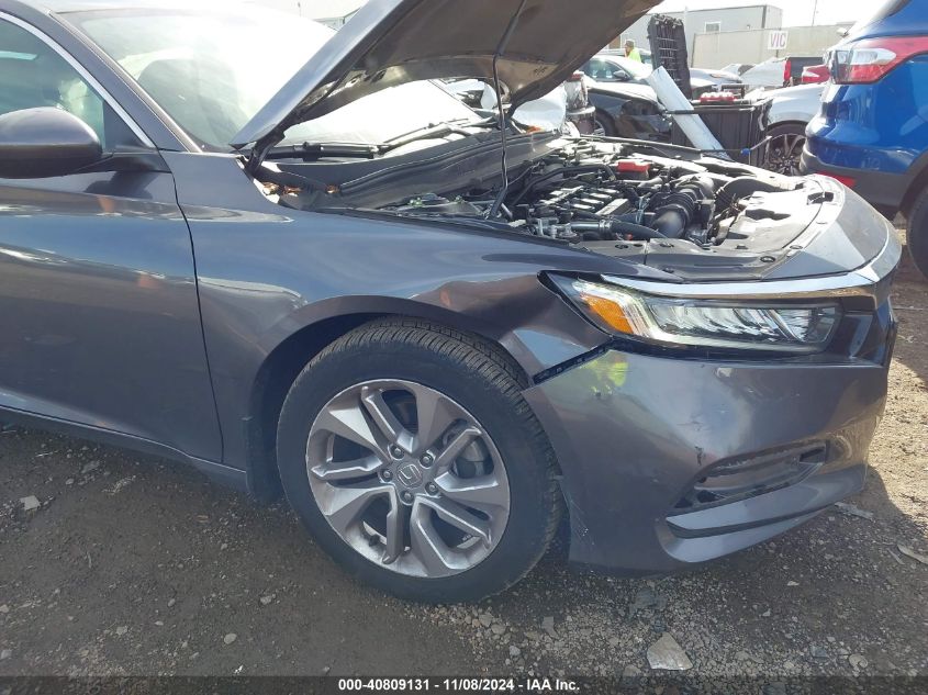 2018 Honda Accord Lx VIN: 1HGCV1F19JA095451 Lot: 40809131