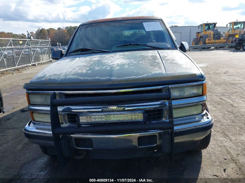 1995 Chevrolet Suburban K1500 VIN: 1GNGK16FXSJ380916 Lot: 40809134