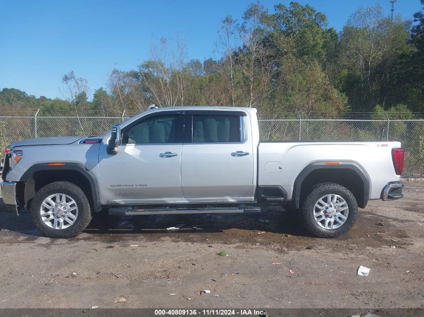 2021 GMC Sierra 2500Hd 4Wd Standard Bed Slt VIN: 1GT49NEY5MF284246 Lot: 40809136