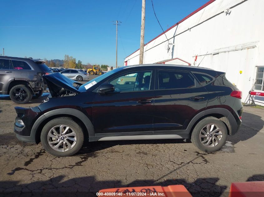 2017 Hyundai Tucson Se VIN: KM8J33A46HU565268 Lot: 40809140