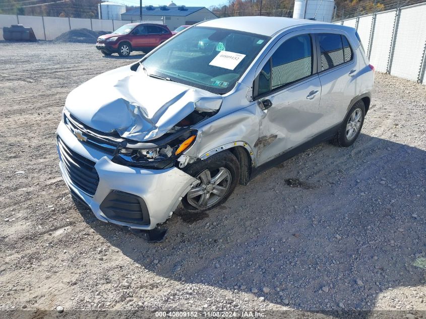 2021 Chevrolet Trax Fwd Ls VIN: KL7CJKSB8MB320128 Lot: 40809152