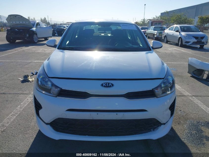 2021 Kia Rio S VIN: 3KPA24AD2ME379944 Lot: 40809162