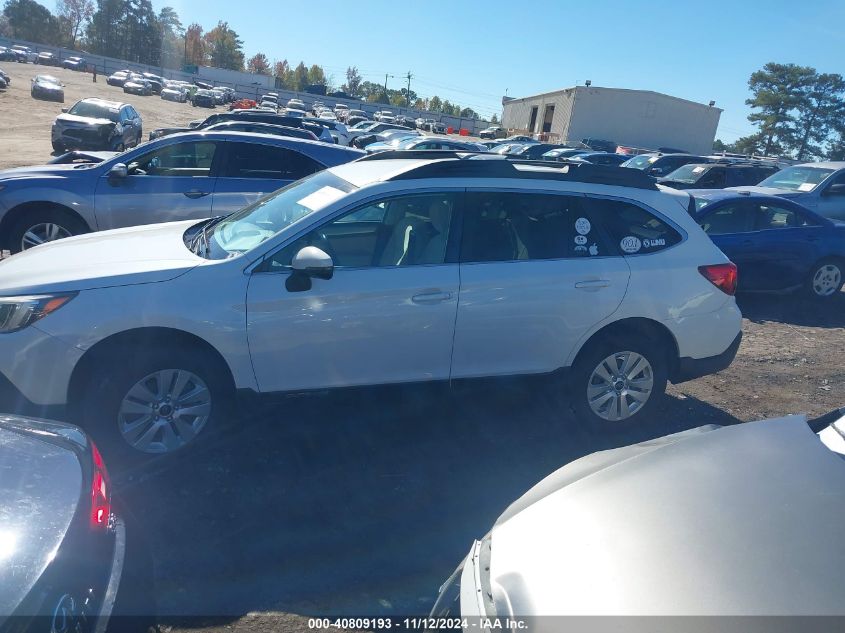 2018 Subaru Outback 2.5I Premium VIN: 4S4BSAFC6J3298804 Lot: 40809193