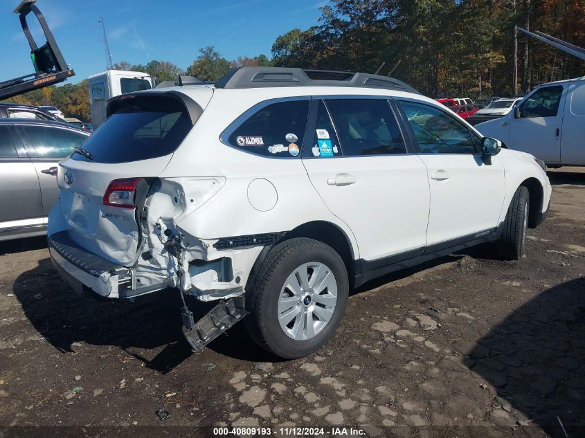 2018 Subaru Outback 2.5I Premium VIN: 4S4BSAFC6J3298804 Lot: 40809193