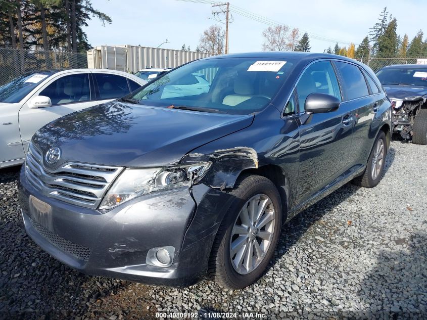 2011 Toyota Venza VIN: 4T3BA3BB9BU027136 Lot: 40809192