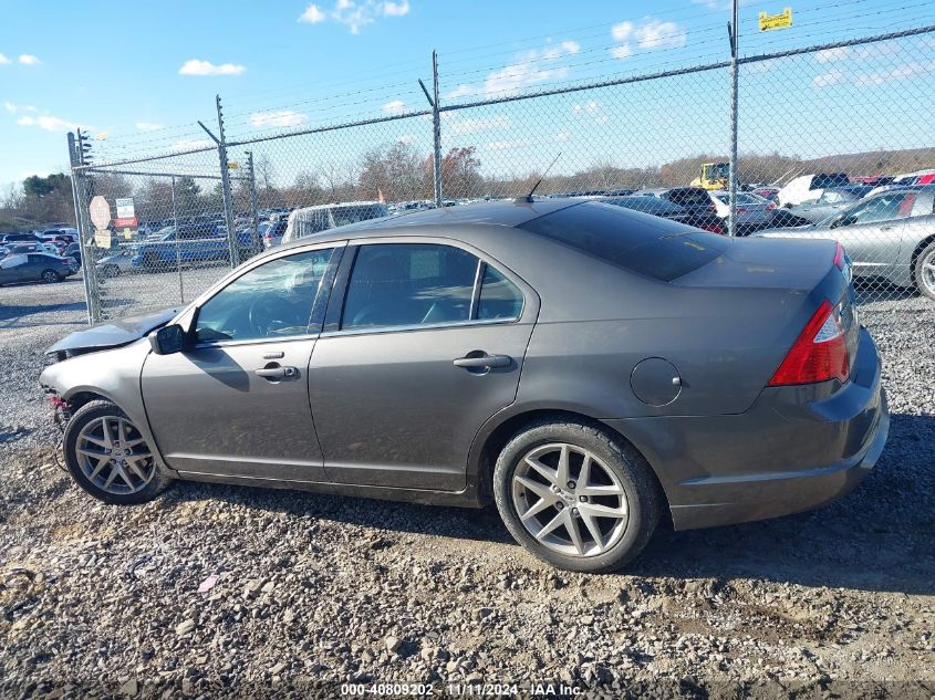 2011 Ford Fusion Sel VIN: 3FAHP0CG1BR197535 Lot: 40809202