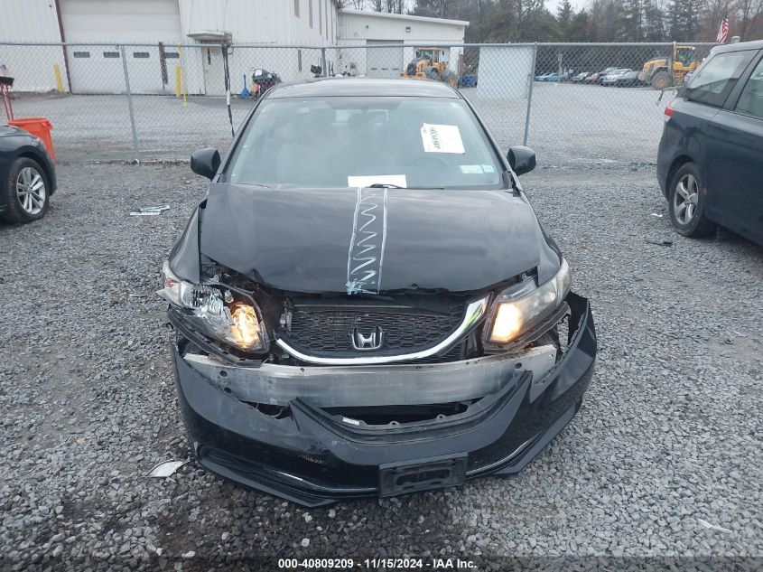 2013 Honda Civic Lx VIN: 2HGFB2F52DH599019 Lot: 40809209