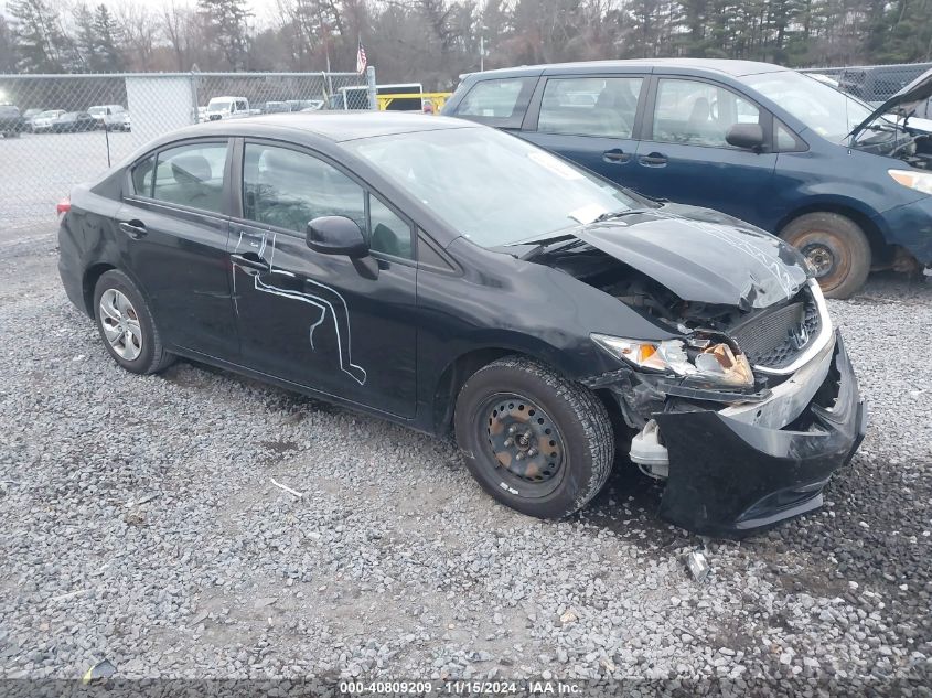 VIN 2HGFB2F52DH599019 2013 Honda Civic, LX no.1