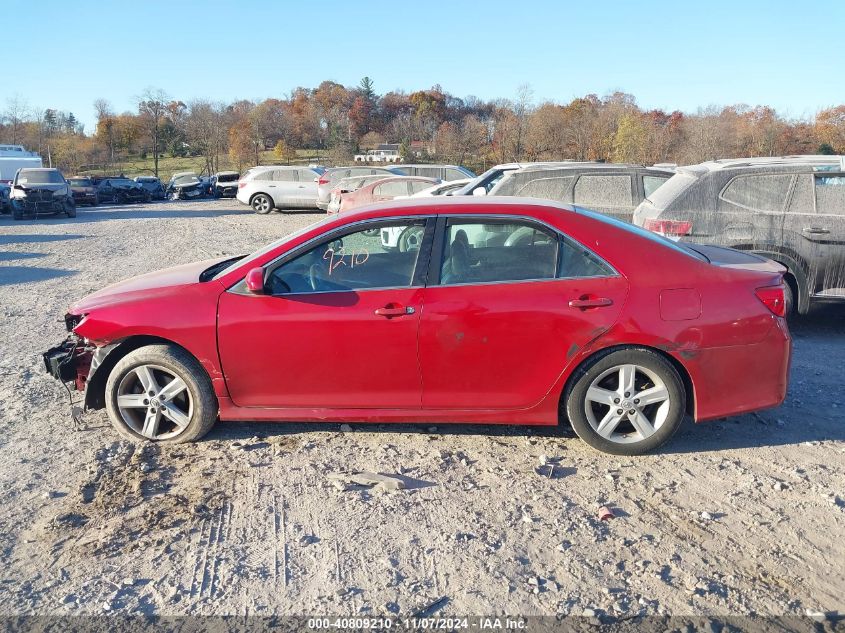 2014 Toyota Camry Se VIN: 4T1BF1FK0EU808351 Lot: 40809210