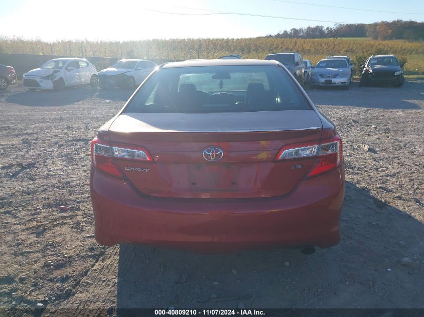 2014 Toyota Camry Se VIN: 4T1BF1FK0EU808351 Lot: 40809210