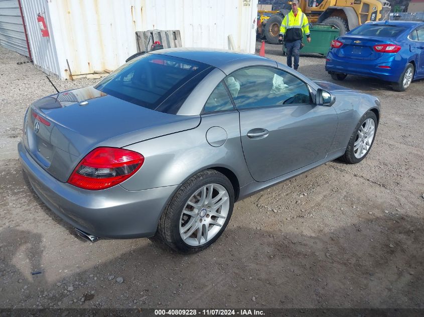 2009 Mercedes-Benz Slk 300 VIN: WDBWK54F89F210189 Lot: 40809228