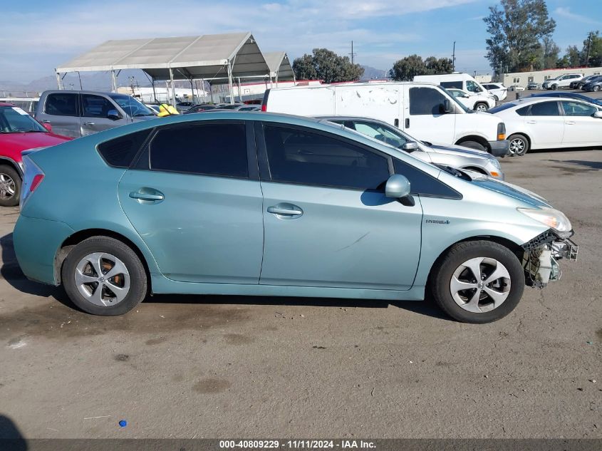 2012 Toyota Prius Three VIN: JTDKN3DU9C5515160 Lot: 40809229