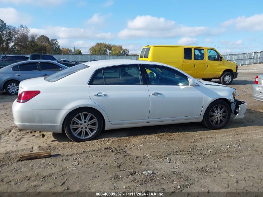 2008 Toyota Avalon Limited VIN: 4T1BK36B68U273313 Lot: 40809257