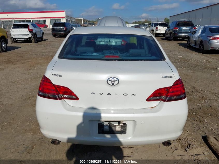 2008 Toyota Avalon Limited VIN: 4T1BK36B68U273313 Lot: 40809257