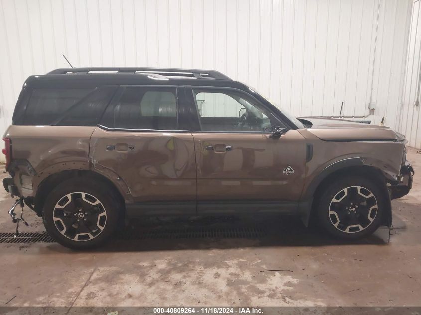 2022 Ford Bronco Sport Outer Banks VIN: 3FMCR9C69NRD17575 Lot: 40809264