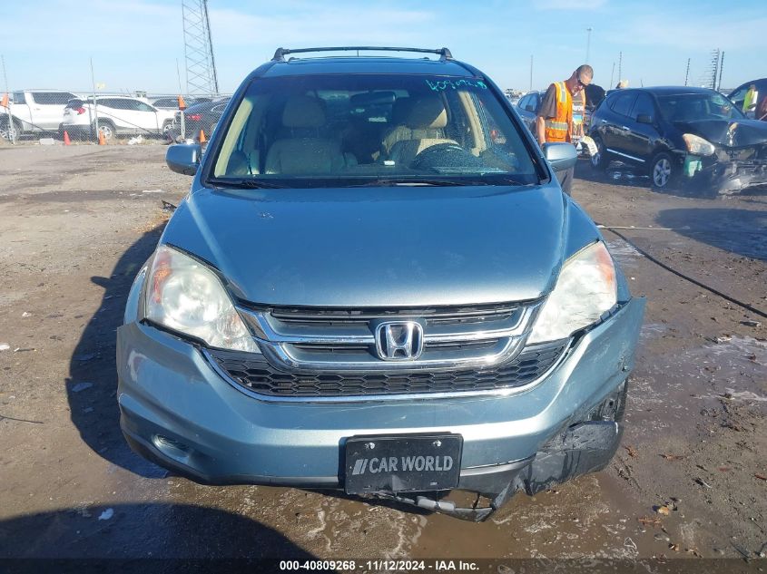 2010 Honda Cr-V Ex-L VIN: 5J6RE3H71AL024846 Lot: 40809268