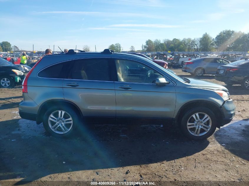 2010 Honda Cr-V Ex-L VIN: 5J6RE3H71AL024846 Lot: 40809268