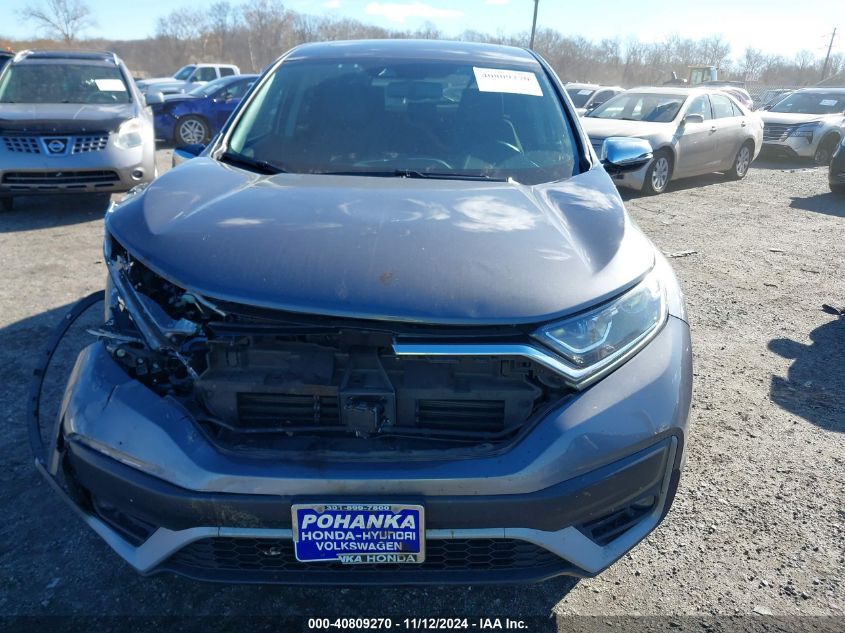 2021 Honda Cr-V Awd Ex-L VIN: 2HKRW2H82MH655054 Lot: 40809270