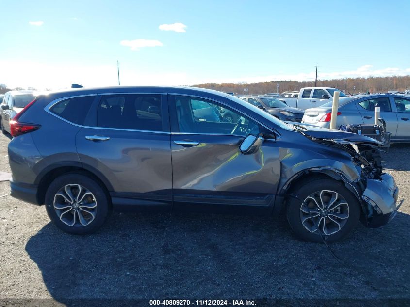 2021 Honda Cr-V Awd Ex-L VIN: 2HKRW2H82MH655054 Lot: 40809270