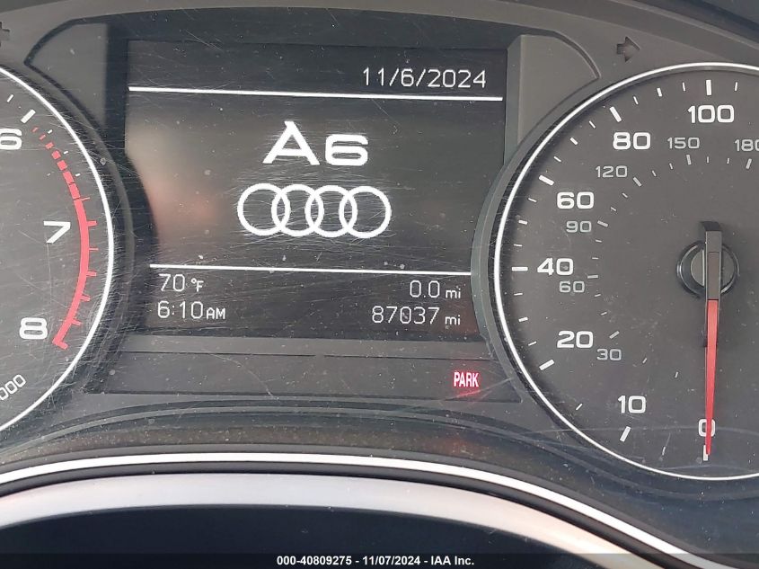 2016 AUDI A6 2.0T PREMIUM - WAUCFAFC1GN059698