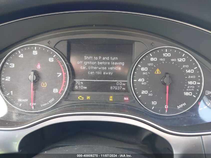 2016 AUDI A6 2.0T PREMIUM - WAUCFAFC1GN059698