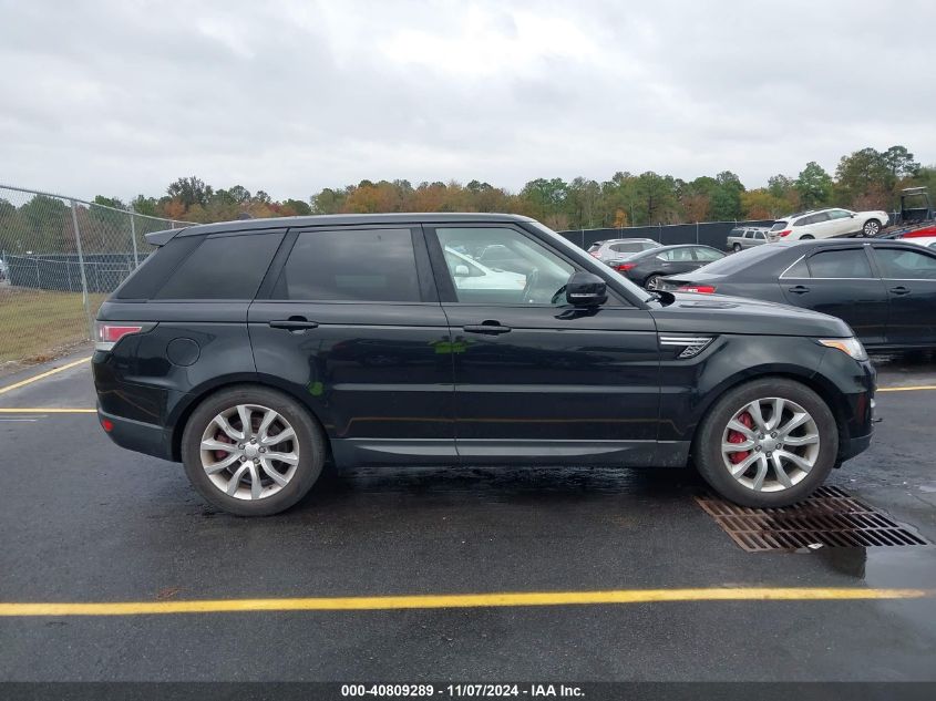 2015 Land Rover Range Rover Sport 5.0L V8 Supercharged VIN: SALWR2TF3FA618131 Lot: 40809289