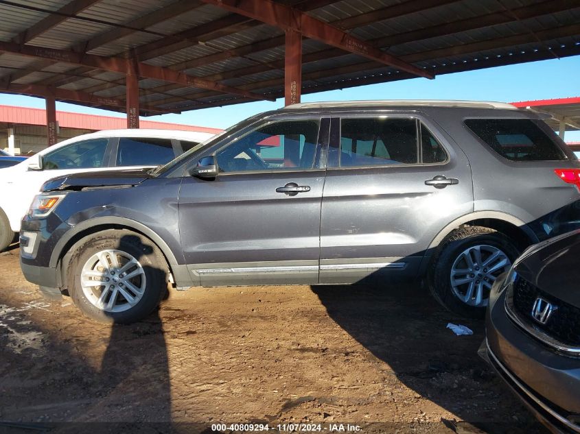 2017 Ford Explorer Xlt VIN: 1FM5K7DH4HGC89844 Lot: 40809294