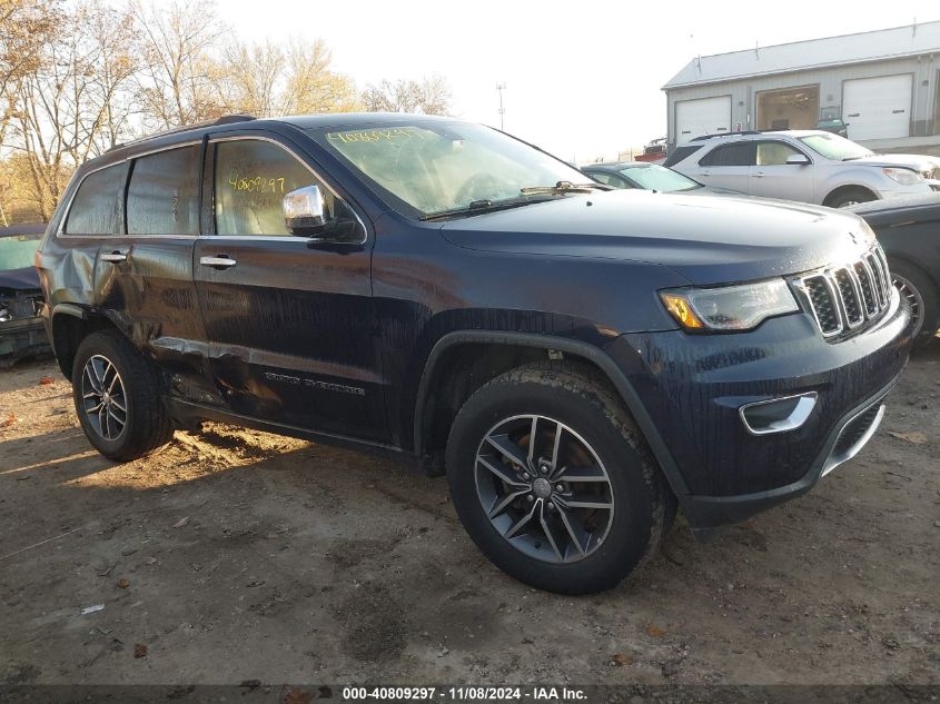 2017 Jeep Grand Cherokee Limited 4X4 VIN: 1C4RJFBGXHC884752 Lot: 40809297