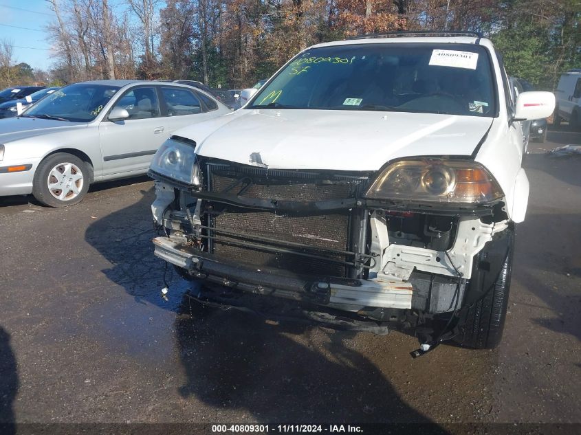 2006 Acura Mdx VIN: 2HNYD18906H506166 Lot: 40809301