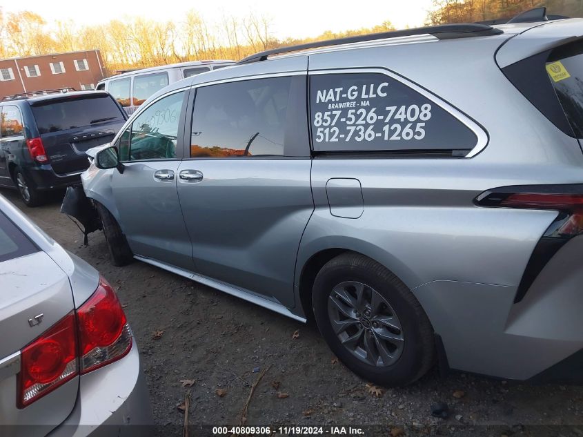 2023 Toyota Sienna Xle VIN: 5TDJSKFC9PS075072 Lot: 40809306