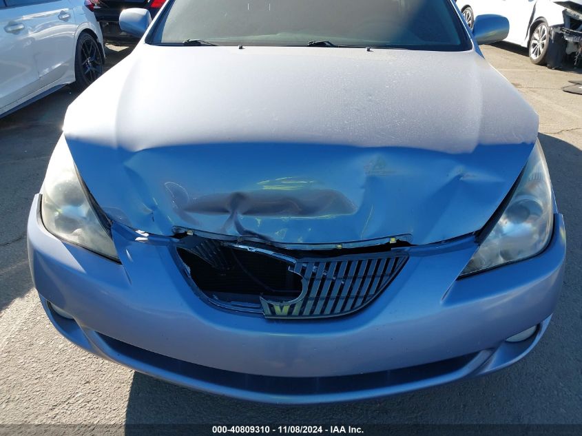 2005 Toyota Camry Solara Sle V6 VIN: 4T1CA30PX5U059769 Lot: 40809310