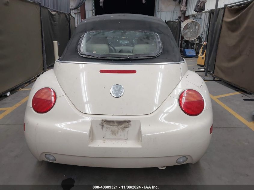 2004 Volkswagen New Beetle Gls VIN: 3VWCM31Y24M353511 Lot: 40809321