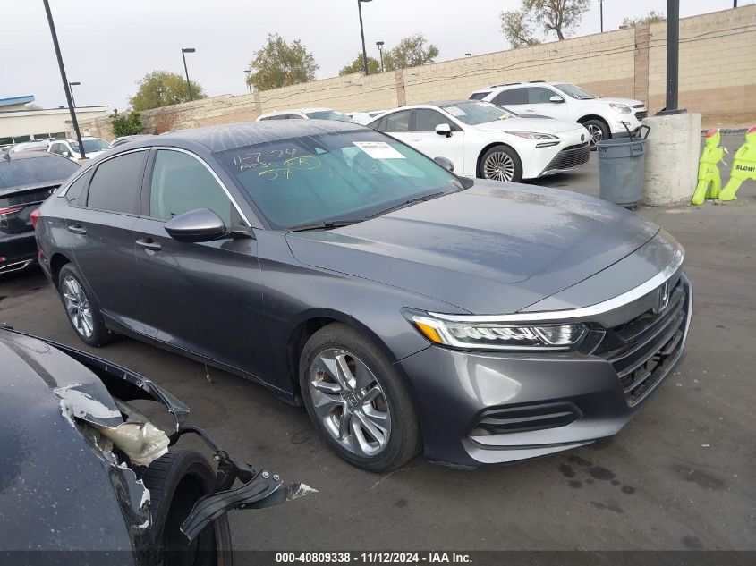 2018 Honda Accord Lx VIN: 1HGCV1F12JA118889 Lot: 40809338