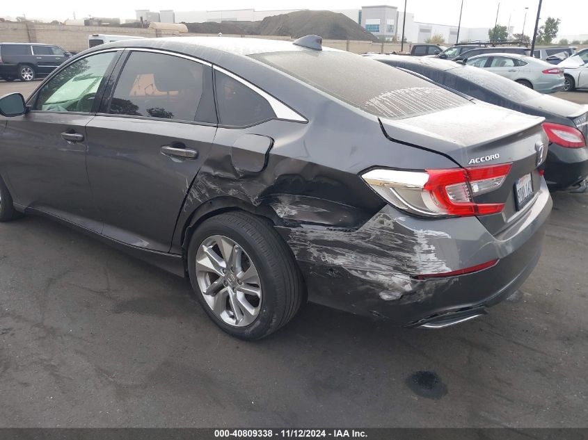 2018 Honda Accord Lx VIN: 1HGCV1F12JA118889 Lot: 40809338