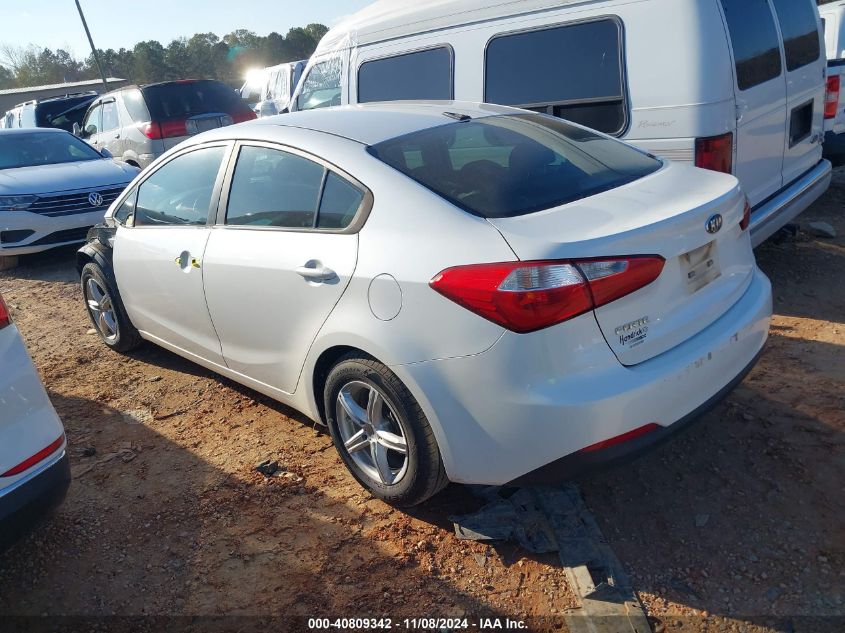 VIN KNAFX4A61F5282545 2015 KIA Forte, LX no.3