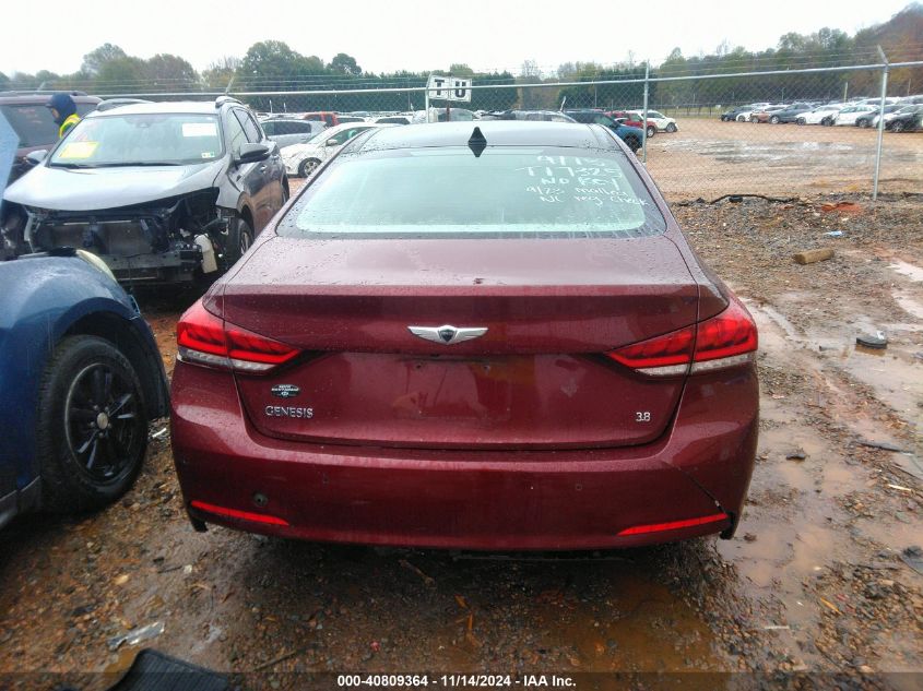 2016 Hyundai Genesis 3.8 VIN: KMHGN4JE7GU106946 Lot: 40809364