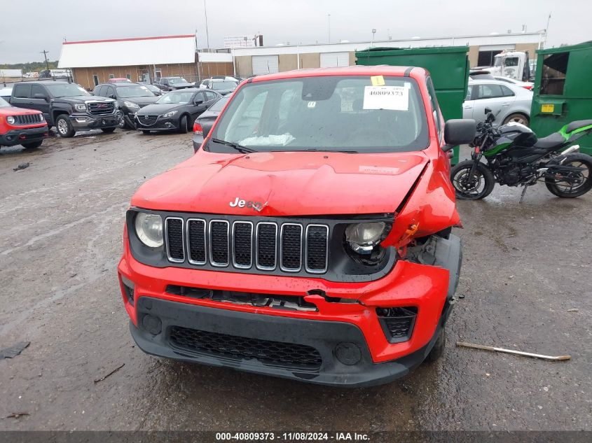 2021 Jeep Renegade Sport Fwd VIN: ZACNJCAB9MPM37125 Lot: 40809373