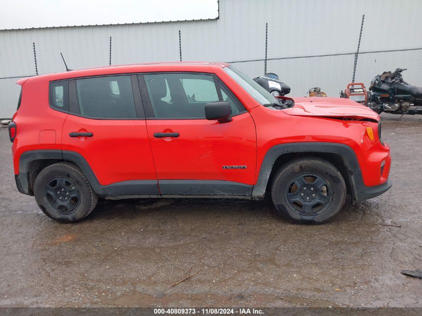 2021 Jeep Renegade Sport Fwd VIN: ZACNJCAB9MPM37125 Lot: 40809373