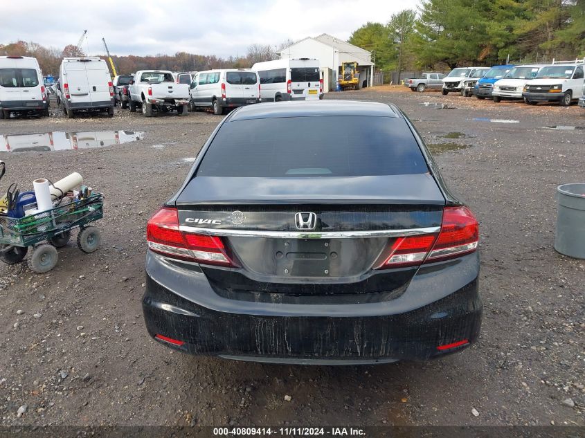 2015 Honda Civic Se VIN: 19XFB2F73FE256475 Lot: 40809414